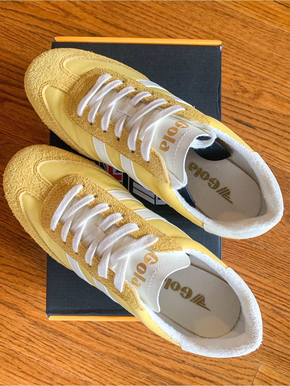 Gola Sprinter Sneaker New with Box in Pollen 💛 🇬🇧 US 9.5